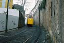 Early morning Descent: Carris Cable Tram, Lisbon, March 2007