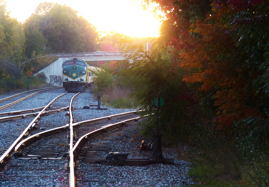 Carbody at Brunswick in the fall
