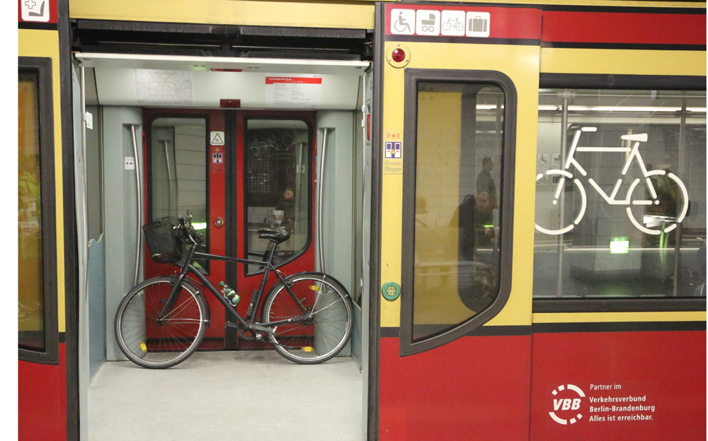 Cycles on trains
Berlin S-Bahn
