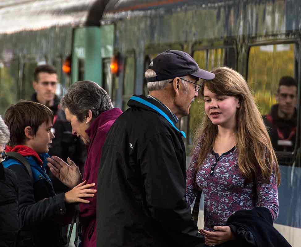 Half Term visit to the Grandparents
