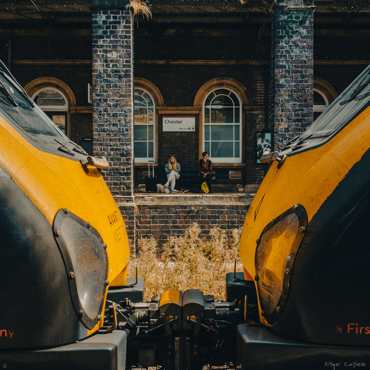 Sitting It Out
Chester Station, Cheshire, UK.
