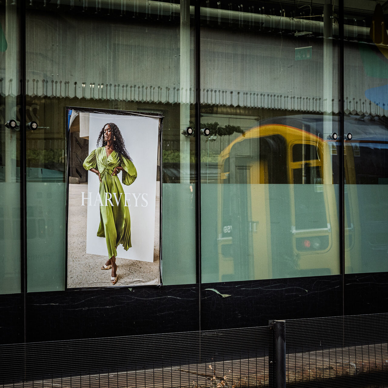 Harveys
Northern Rail Class 158 No. 158759 sits at Halifax having just arrived with 2Z26, the 17:17 from Leeds on 24 September 2025.
