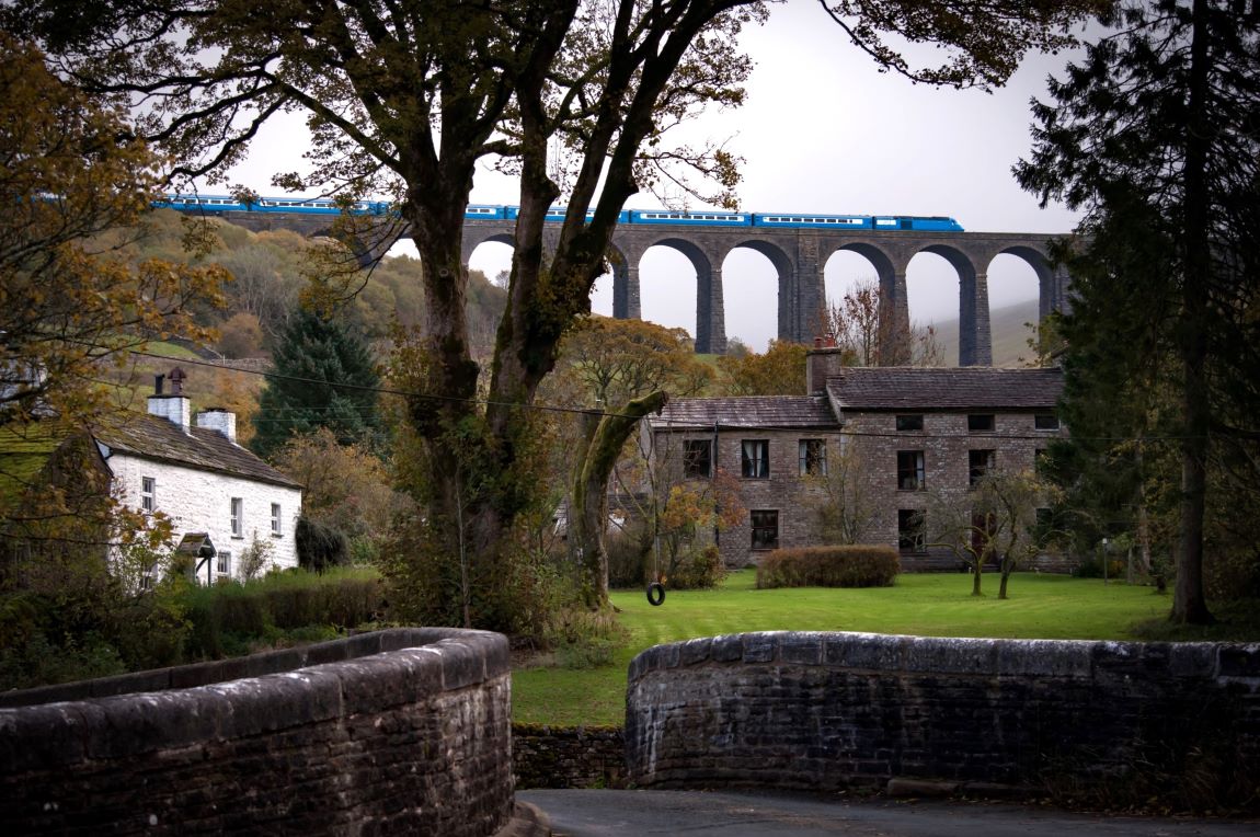 The Height of Elegance
The ever-popular Midland Pullman IC125 set traverses Arten Gill viaduct on the Settle & Carlisle line, with an excursion from Paignton to Carlisle on 28th October 2023. I captured two shots here, one of the front and one of the rear - this one of the rear of the train was the more pleasing of the two.
