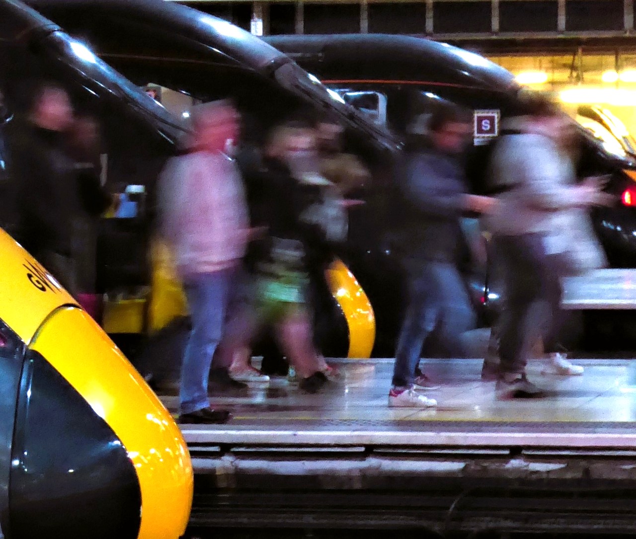 Paddington Arrival
Each a glimpse...
